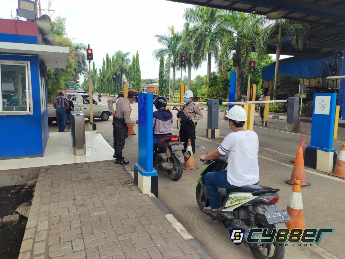 Ditpamobvit Polda Banten Lakukan Pengamanan di PT KBS
