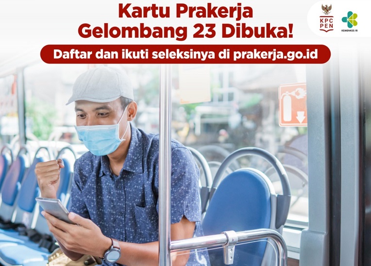 Kartu Prakerja Gelombang 23 Dibuka