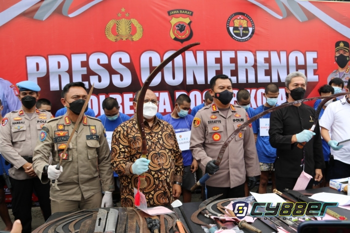 Ketua DPRD Kota Bogor Apresiasi pada Kapolresta dan Jajaran yang Telah Menangkap Pelaku Kekerasan, Sajam dan Narkoba