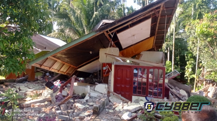 News Update : Bangunan SD Negeri 19 Kinali Rusak Akibat Gempa di Pasaman Barat