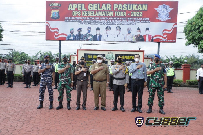Ops. Keselamatan Toba 2022, Kapolres Asahan AKBP Putu Yudha Prawira Ingatkan Patuhi Prokes C-19