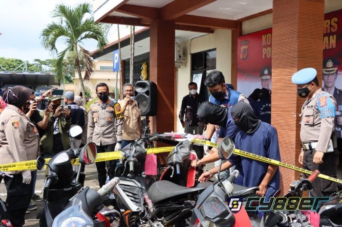 4 Pelaku Curanmor di Kuningan Diringkus Polisi, Belasan Motor Diamankan