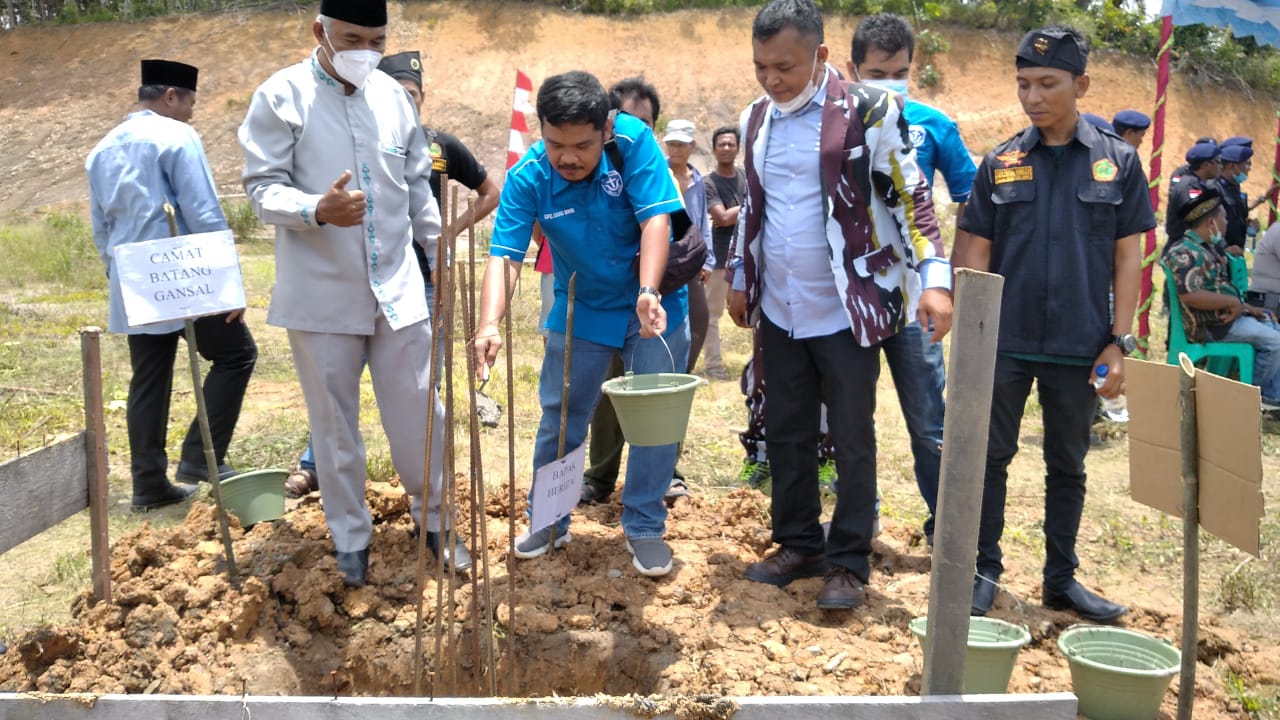 Masjid H Soegianto di Perbatasan Inhu - Inhil Dibangun dengan Pondasi Toleransi