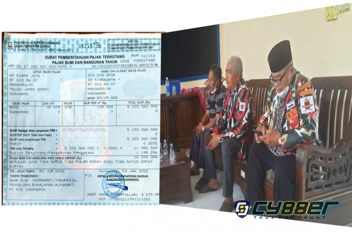 LMP Dampingi Ahli Waris Tunjukkan Girik Asli dan Bukti Tagihan SPPT PBB