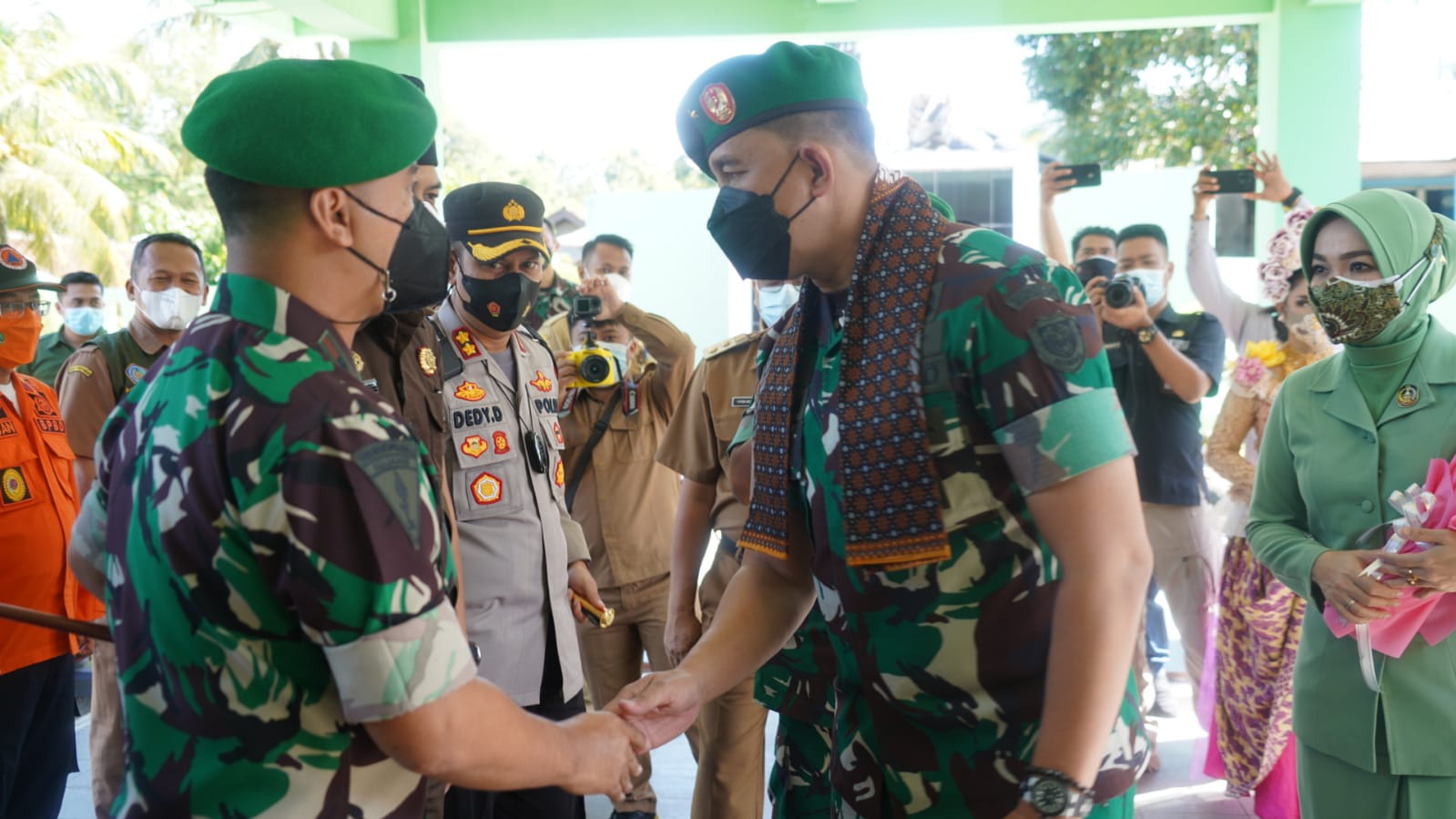 Danrem 061/Sk Lakukan Kunker ke Kodim 0622/Kab. Sukabumi