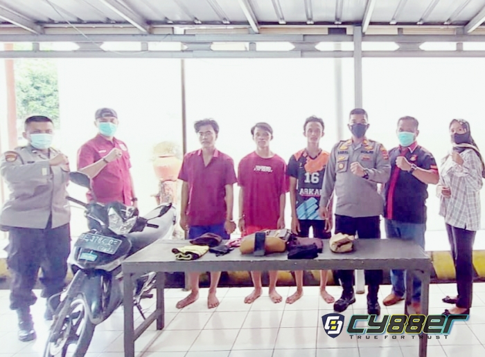 Melarikan ABG Tanpa Izin Orang Tua 3 Pelaku Berhasil Ditangkap APH.