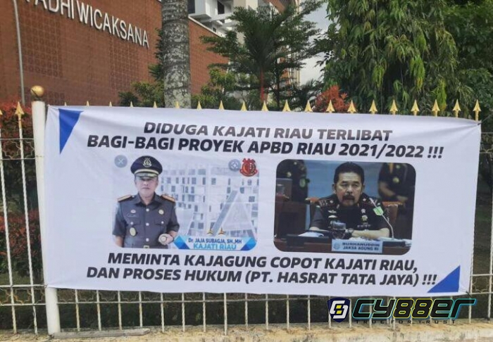 Kajati Riau Djaja Subagja Diduga Terima Suap Proyek PT Hasrat Tata Jaya