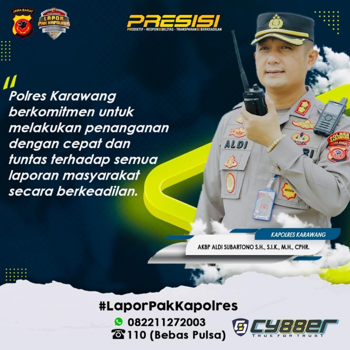 Masyarakat Lapor Dianiaya, Kapolres Karawang: Masalah Tersebut Sudah Selesai dengan Restorative Justice