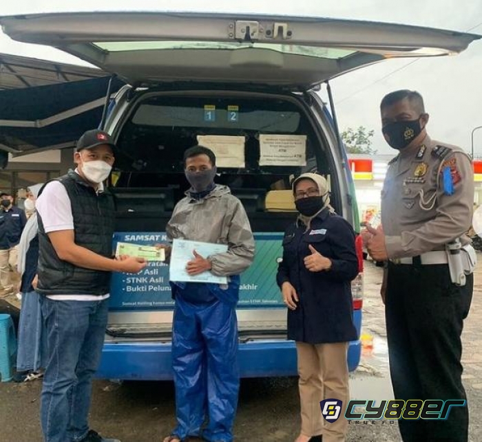 Permudah Bayar Pajak, Polisi Launching Samsore