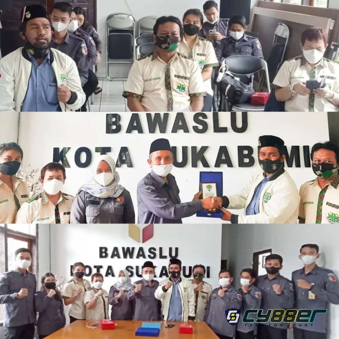 Kunjungan Pemuda Katolik Komisariat Cabang Kota Sukabumi Ke Bawaslu Untuk Menyatakan Sikap