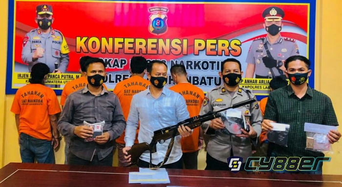 Polres Labuhan batu dan Polsek Kualuh Hulu Tindak Lanjuti Peredaran Narkoba di Labura
