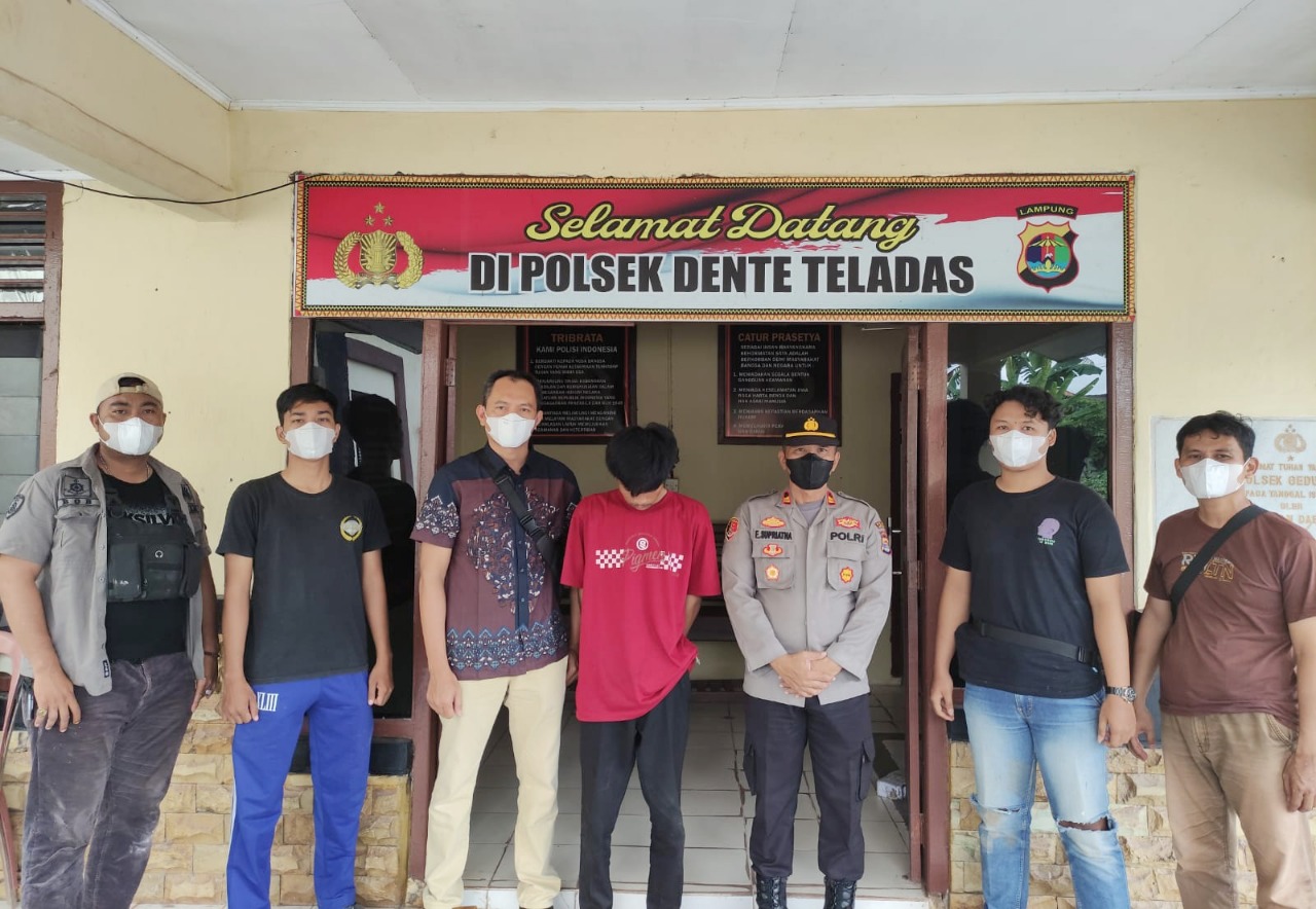 Jadi Bandar Narkotika, Seorang Pemuda Ditangkap Polsek Dente Teladas