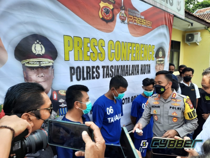 4 Pelaku Curanmor di Wilayah Kota Tasikmalaya Diciduk Polisi