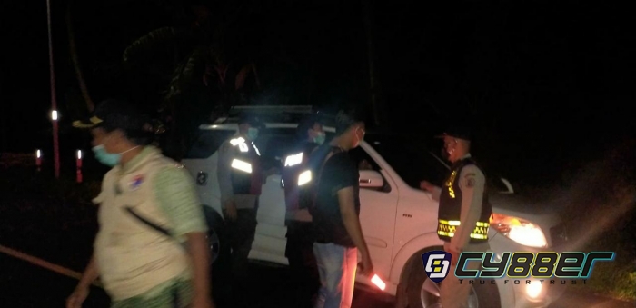 Memasuki Bulan Suci Ramadhan, Polsek Cilograng Laksanakan Patroli Gabungan.