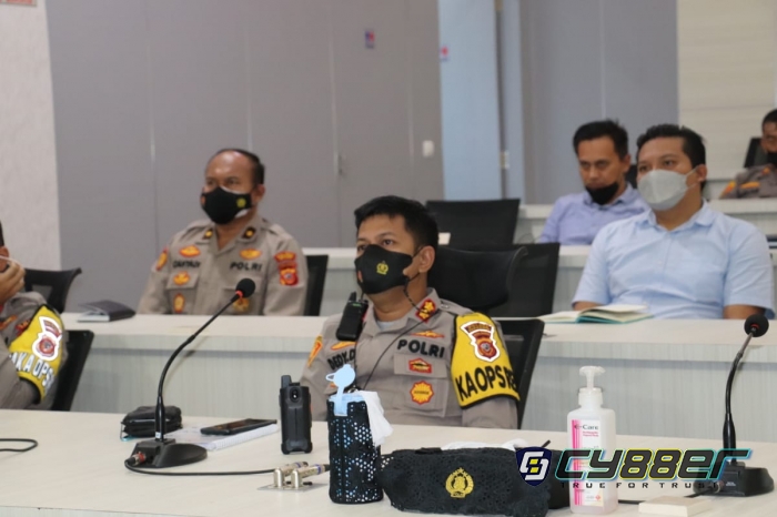 Kapolres Sukabumi Ikuti Vicon Lat Pra Ops Pekat I Lodaya 2022 Bersama Wakapolda Jabar