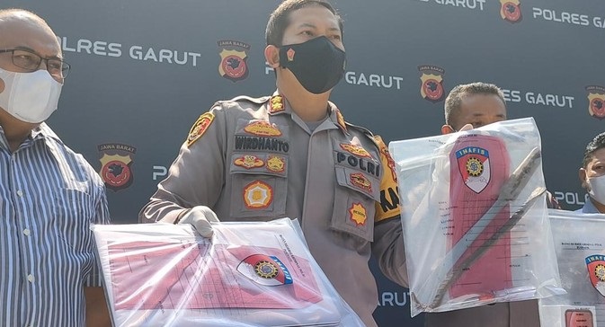 Melawan Hendak Ditangkap Pembobol Indekos Wanita di Garut di Dor Polisi