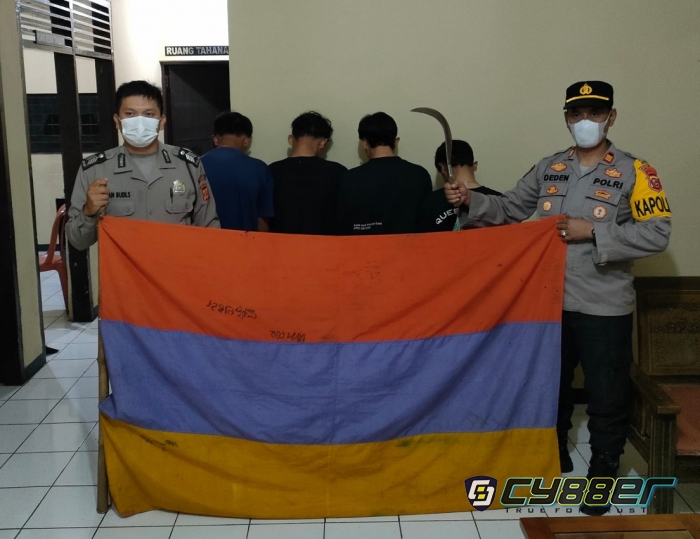 Ugal-Ugalan Diduga Berniat Tawuran, 4 Remaja Diamankan Polisi
