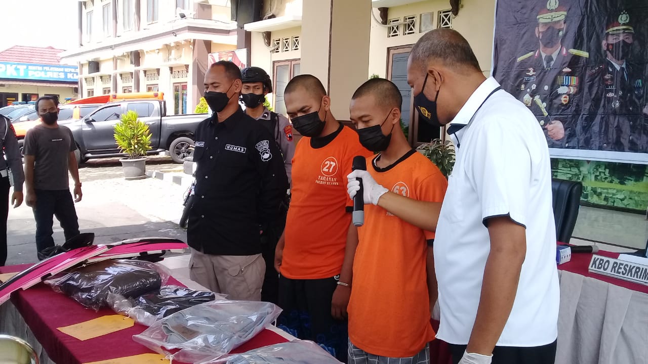 Gleyer Motor Berujung Pengroyokan,Dua Pelaku Diringkus Jajaran Polres  Klaten
