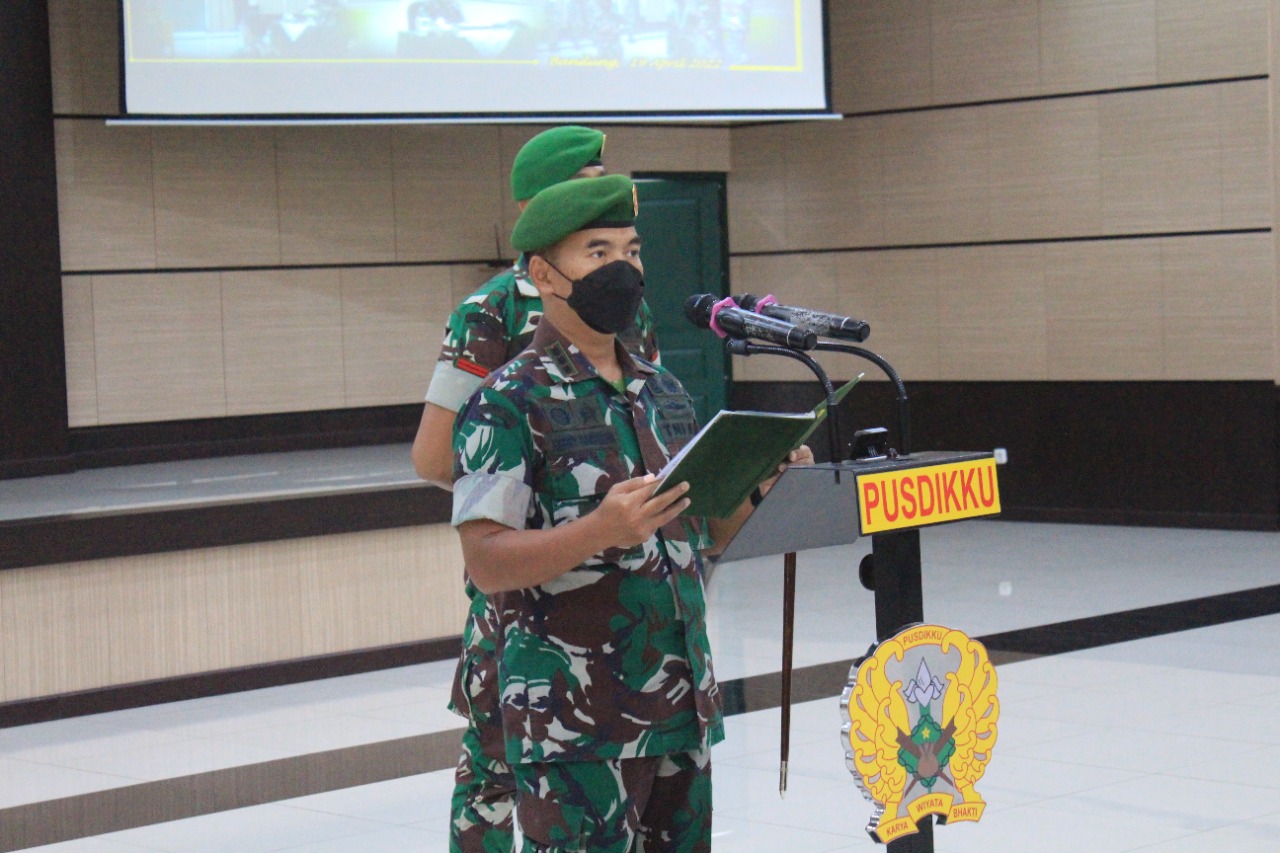 Upacara Penutupan Pendidikan Bintara Akuntansi TA 2022.