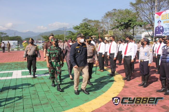 Jelang Ops Ketupat Lodaya 2022, Polres Sumedang Laksanakan Apel Gelar Pasukan 