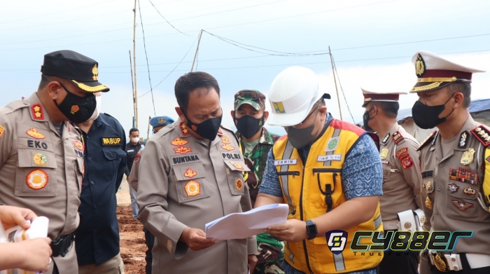 Kapolda Jabar Tinjau Jalur Mudik di Wilayah Kabupaten Sumedang