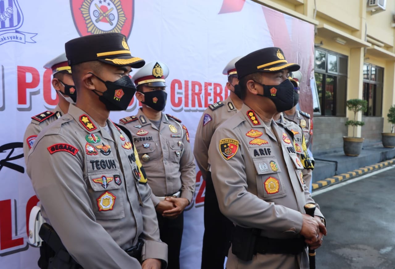 Polisi  Launching Tim Urai Polresta Cirebon