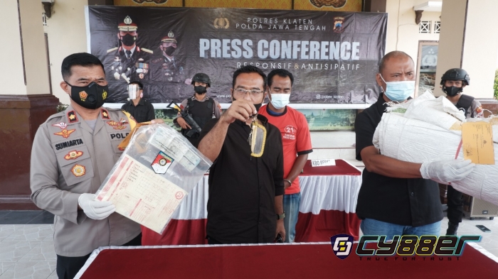 Curi Gabah di Beberapa Tempat, Warga Wedi Diringkus Satreskrim Polres Klaten