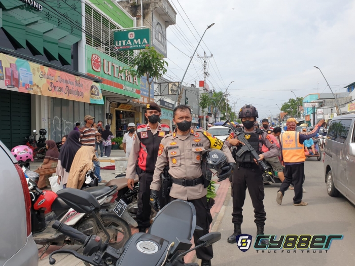 Antisipasi Gangguan Kamtibmas Jelang Lebaran, Polres Tegal Kota Gencarkan Patroli Bermotor
