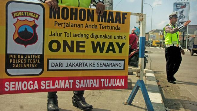 Warga Apresiasi Strategi One Way dan Gage Arus Mudik 