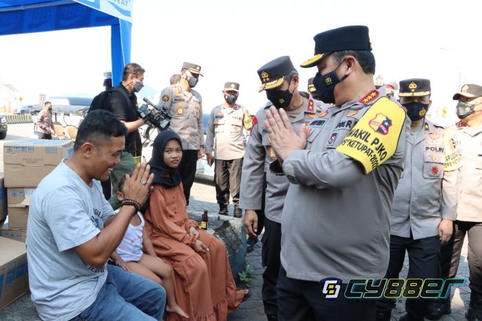 Wakapolri Pantau Dari Udara Jalur Arus Balik Dari Lampung Masih Normal.