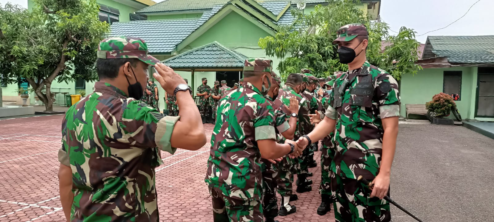 Dandim 0103 Aceh Utara Pimpin Apel Pengecekan Pasca Cuti Lebaran