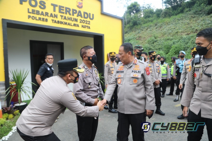 Pantau Arus Balik Jalur Selatan, Kapolda Jabar Tinjau Pospam Gentong