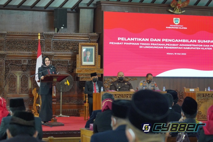 Optimalisasi Kinerja, Sri Mulyani Lantik 69 Pejabat 16 Diantaranya Kepala Puskesmas