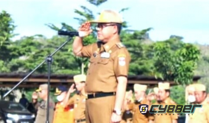 Hari Pertama Kerja Pj Bupati Mesuji Pimpin Apel dan Sidak Kantor Dinas