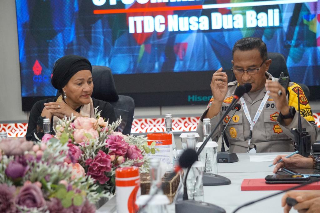 Dikunjungi Deputi Sekjen PBB, Polri Pastikan 91 Command Center Siap Lakukan Pengamanan dan Penanganan Bencana