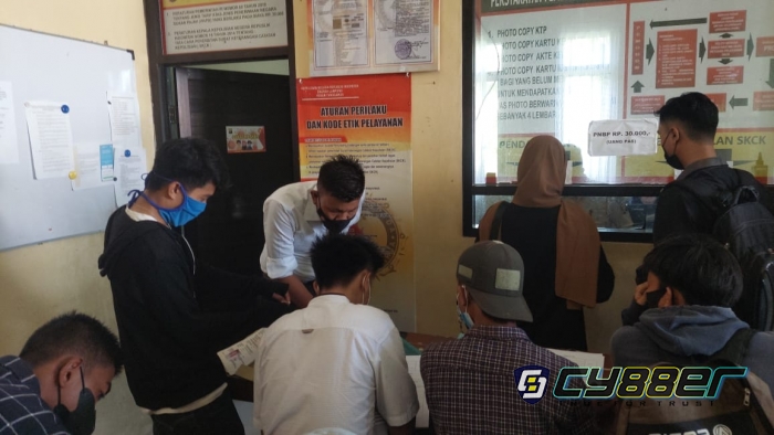 Pelayanan SKCK Cukup Meningkat  di Wilayah Polres Tanggamus