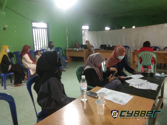 Pekon Taman Sari Kecamatan pugung Tanggamus Gelar vaksinasi covid 19