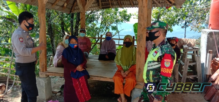 Agar Terjalin Hubungan Baik, Polsek Cilograng Polres Lebak Polda Banten Sambangi Warga