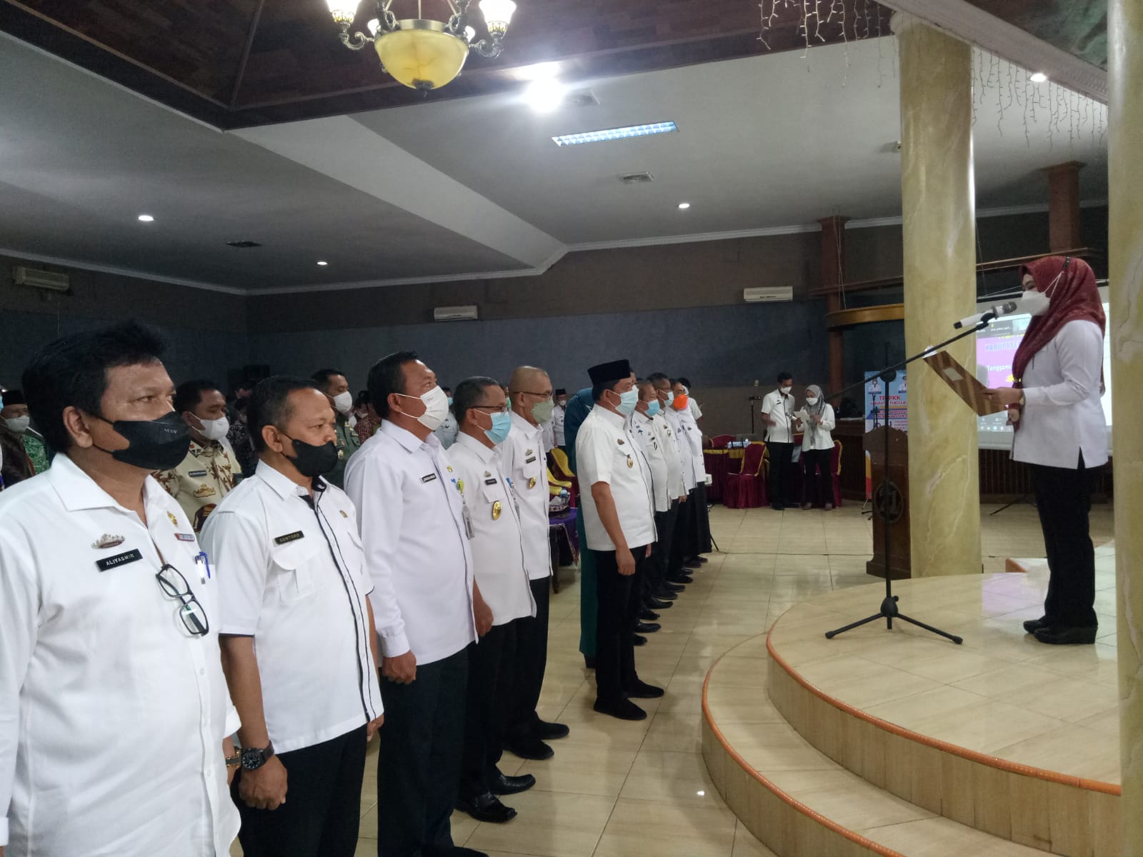 Dewi Handajani Buka Rembuk Stunting dan Lantik TPPS