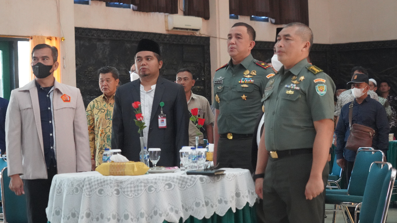 Peringati Hari Lahir Pancasila, Danrem 061/Sk Bersama Muspida Lakukan Upacara Secara Virtual