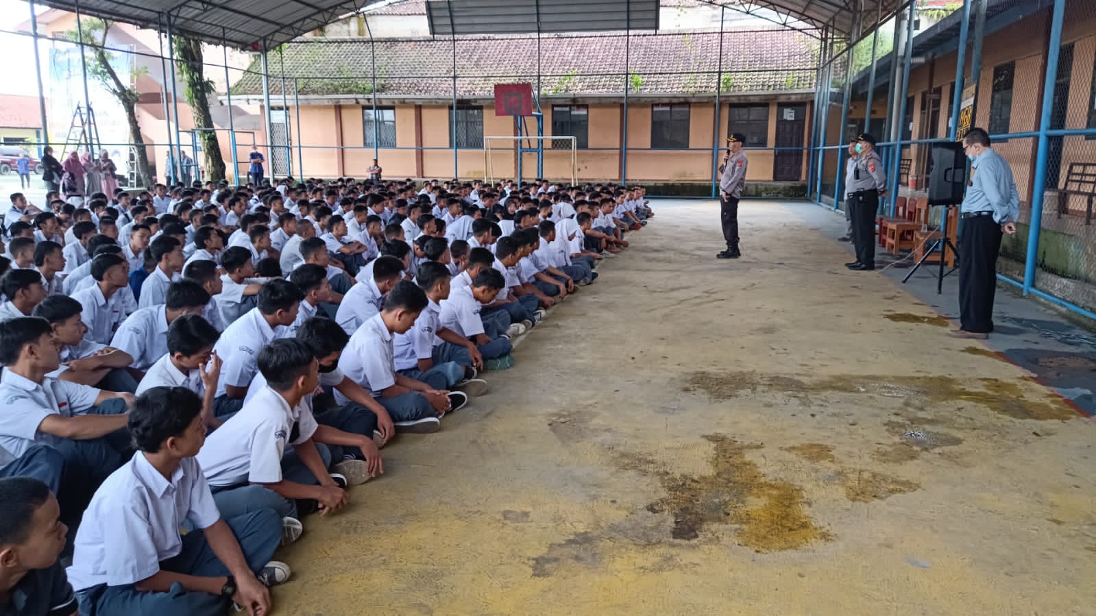 Sempat Viral Tawuran Anak Sekolah di Media Sosial, Polsek Cisaat Berikan Imbauan Kepada Pelajar