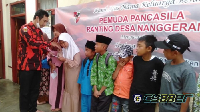 Ormas PP Berikan Santunan Kepada Yatim Piatu