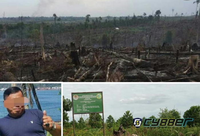 ES Disinyalir Sebagai Pemilik Alat Berat Yang Ditemukan Didalam Hutan TNTN, Ninik Mamak: APH Pandang Buluh?