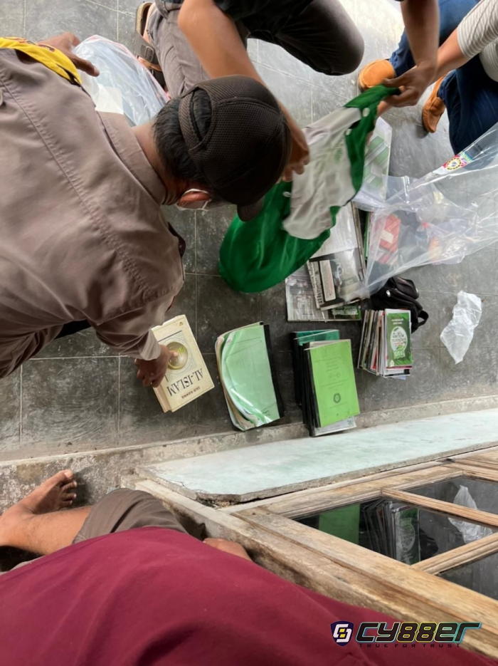 Geledah Kantor Khilafatul Muslimin, Polres Klaten Sita Beberapa Barang Bukti