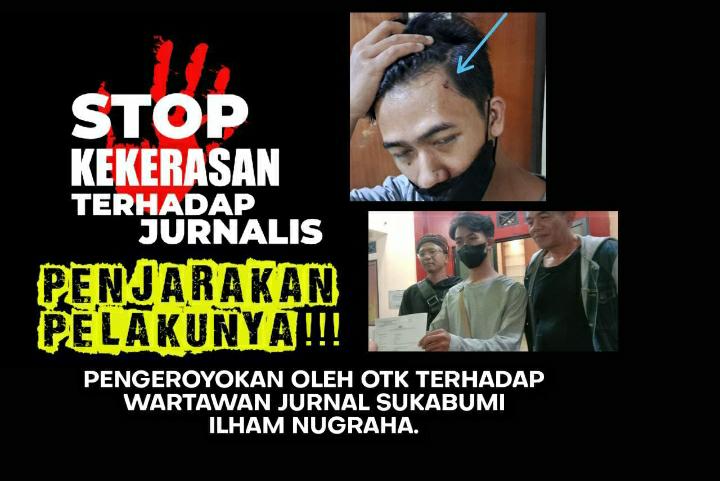Wartawan Jurnal Sukabumi Dipukuli OTK Saat Bertugas di Palabuhanratu