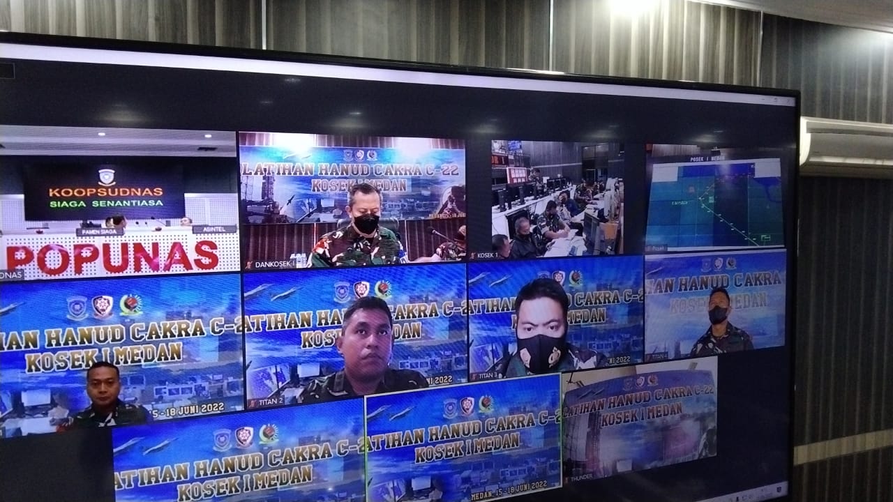 Pembukaan Latihan Hanud “CAKRA C-22” Tahun 2022