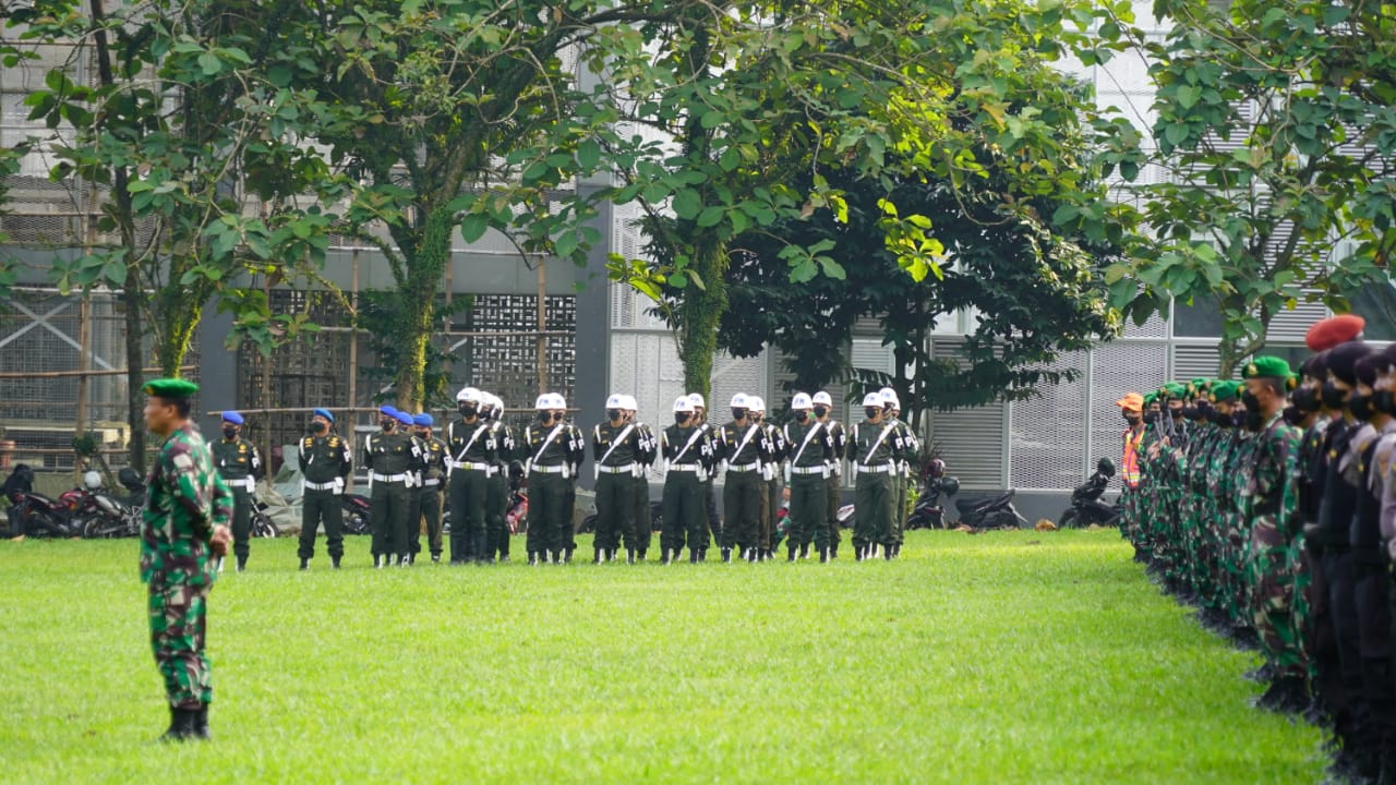 Danrem 061/SK Pimpin Langsung PAM VVIP Kunjungan Kenegaraan Presiden Federal Jerman