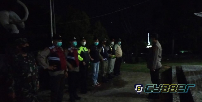 Polsek Cilograng Polres Lebak Melaksanakan KRYD Patroli Gabungan