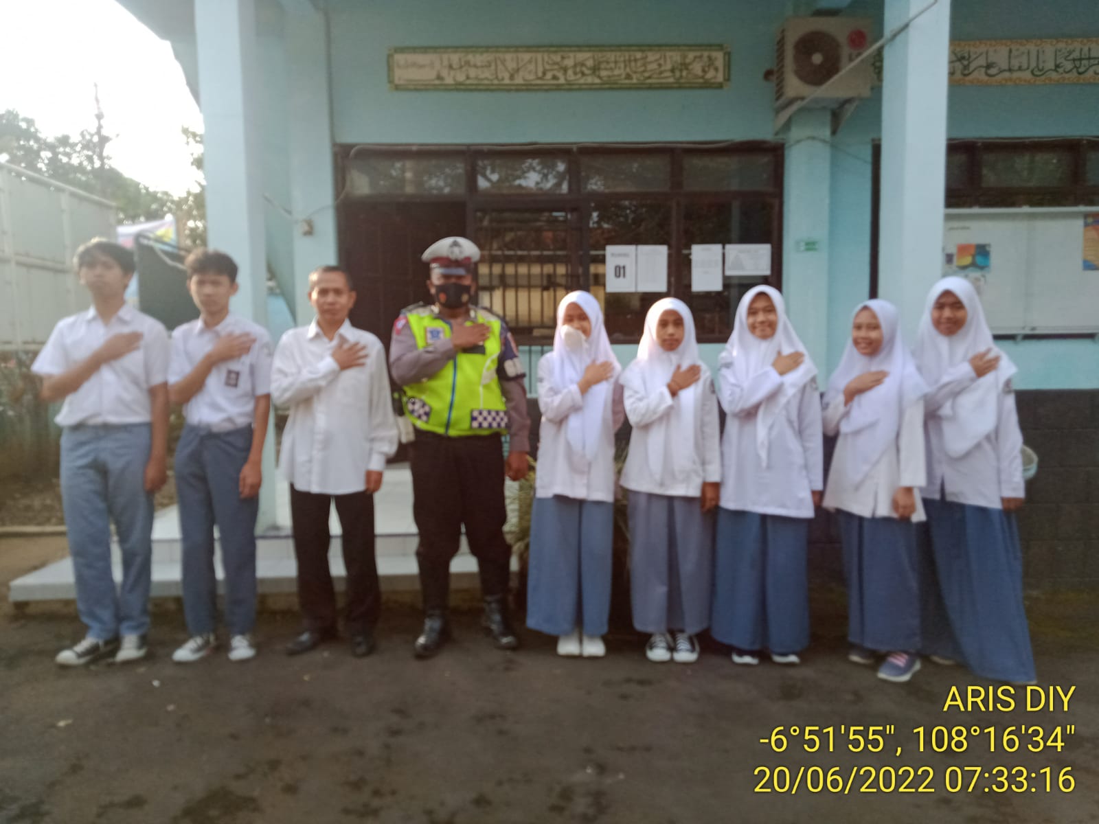 Police Goes To School, Satlantas Polres Majalengka Berikan Sosialisasi Ops Patuh Lodaya
