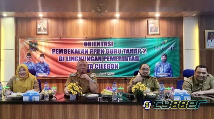 Dinas Pendidikan kota Cilegon Memberikan Pembekalan Bagi PPPK. 